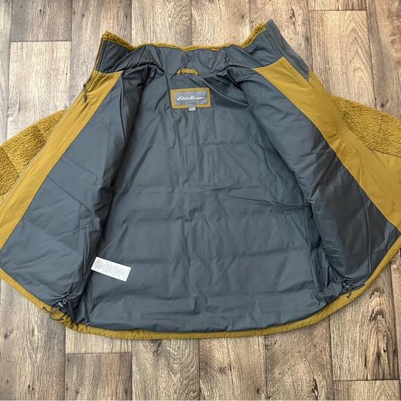 Eddie Bauer Jacket 650 Fill Down Mustard Bronze Women’s - Picture 6 of 14